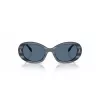 Okulary przeciwsłoneczne Tory Burch damskie TY7214U 317780 Dark Havana Brown Gradient 53mm