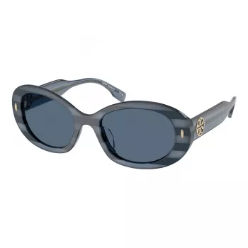 Okulary przeciwsłoneczne Tory Burch damskie TY7214U 317780 Dark Havana Brown Gradient 53mm