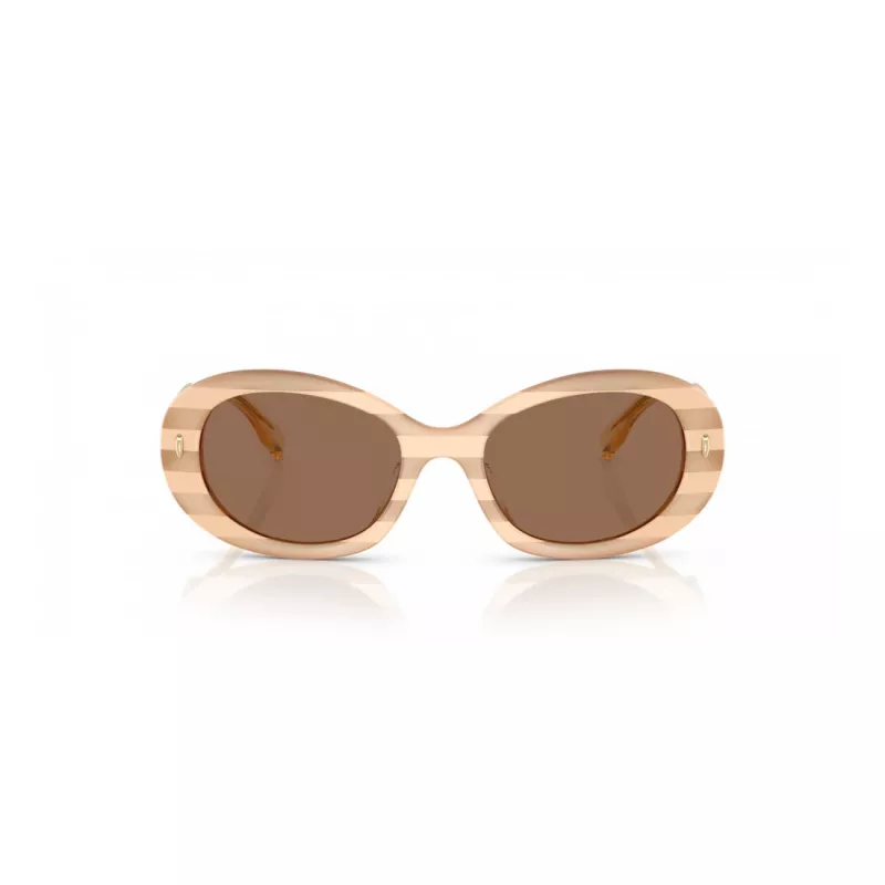 Okulary przeciwsłoneczne Tory Burch damskie TY7214U318173 Tortoise Acetate Brown Gradient 53mm