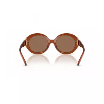 Okulary przeciwsłoneczne Tory Burch TY7210U dla kobiet, Havana Brown Gradient 52mm
