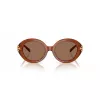 Okulary przeciwsłoneczne Tory Burch TY7210U dla kobiet, Havana Brown Gradient 52mm