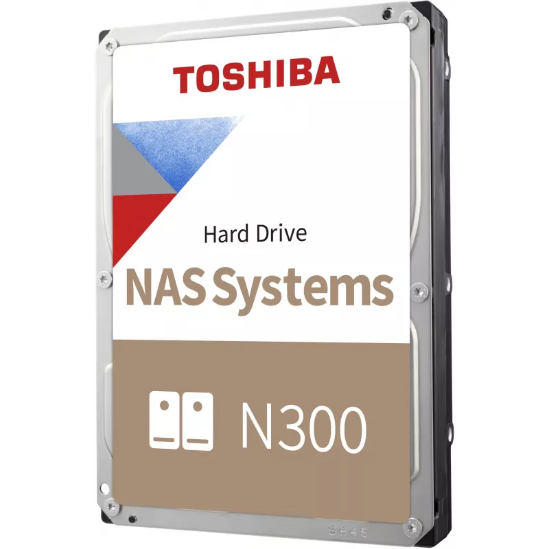Toshiba N300 NAS 4TB wewnętrzny dysk twardy 3,5 cala SATA 6Gb/s 7200RPM 128MB Cache