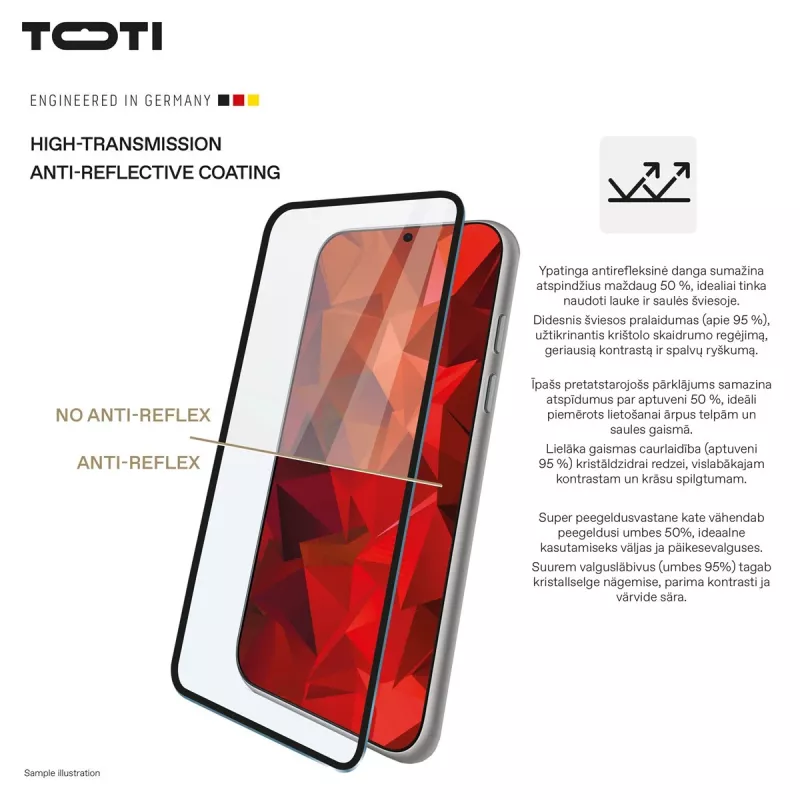 TOTI PREMIUM 3D hartowane szkło ochronne Full Cover do Samsung Galaxy S25 Ultra
