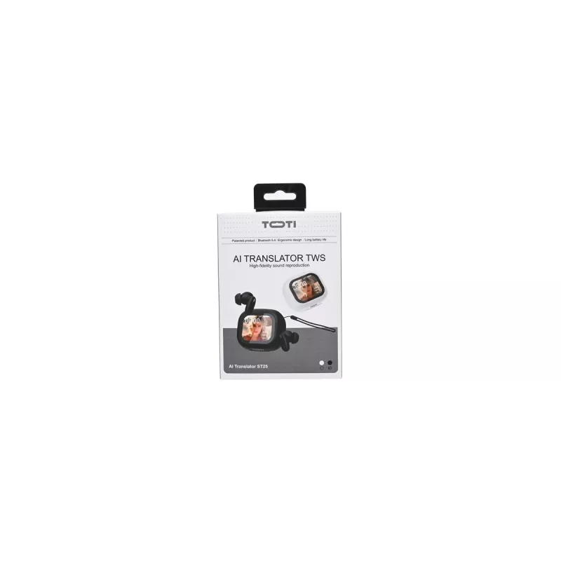 Toti TWS AI Translator ST25, Czarny