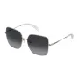 Okulary przeciwsłoneczne TOUS damskie STO403S580300 - czarna oprawka acetatowa, szare soczewki poliwęglanowe, ochrona UV400, szerokość soczewki 58 mm