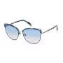 Okulary przeciwsłoneczne damskie TOUS STO436570SN9 Oprawka Havana Brown Acetate Soczewki Gradient Brąz 57mm