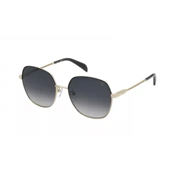 Okulary przeciwsłoneczne TOUS dla kobiet STO439560301 - Kwadratowa oprawka acetatowa, ochrona UV400, soczewki 56 mm