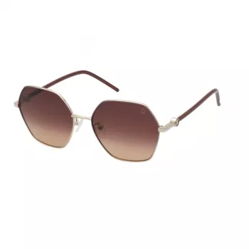 Okulary przeciwsłoneczne damskie TOUS STO456-56033M Havana Acetate Brown Gradient 56 mm