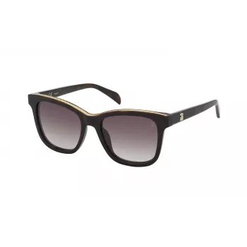 Okulary przeciwsłoneczne TOUS dla kobiet STOB46V530752 Havana Brązowy Gradient 53mm