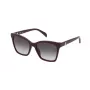 Okulary przeciwsłoneczne TOUS dla kobiet STOB505509FH Havana Oprawka acetatowa Brązowe soczewki gradientowe 55/18/140 mm