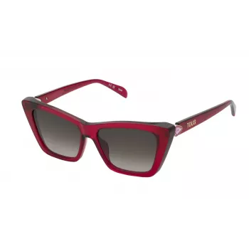 Okulary przeciwsłoneczne TOUS damskie STOB82S540AFD Brąz Havana Oprawka Acetat Brązowe Soczewki Gradient 54/15/135 mm