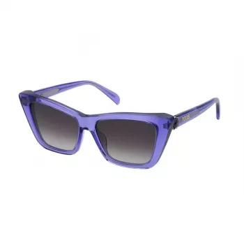 Okulary przeciwsłoneczne damskie TOUS STOB82V540916 - Prostokątna oprawka acetatowa, ochrona UV400