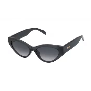 Okulary przeciwsłoneczne TOUS dla kobiet STOB84-550705 Havana Acetate Butterfly Geometric 55mm