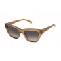 Okulary przeciwsłoneczne TOUS damskie STOB85-530D67 Brąz Havana Motyl Oprawa acetatowa z brązowymi gradientowymi soczewkami poliwęglanowymi 53/15/140 mm