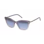 Okulary przeciwsłoneczne damskie TOUS STOB87-540ABT - Havana, acetat, kocie oko, soczewki gradientowe brązowe 54mm