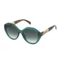 Okulary przeciwsłoneczne damskie TOUS STOB90-550G61 Havana Brązowy Gradient Prostokątne 55mm