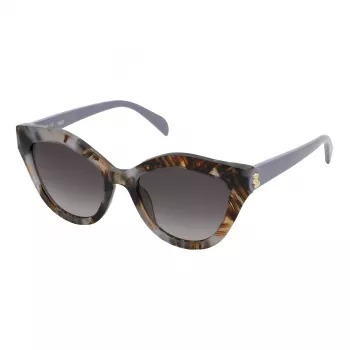 Okulary przeciwsłoneczne TOUS Women STOC18-530AM5 Havana Acetate Brązowe Soczewki 53/19/140 mm