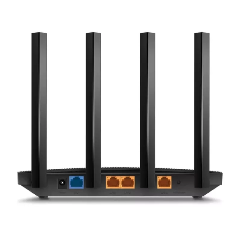 TP-Link Archer AX18 Router bezprzewodowy Wi-Fi 6 dwuzakresowy gigabitowy (AX1800, 4x Gigabit LAN, czarny)