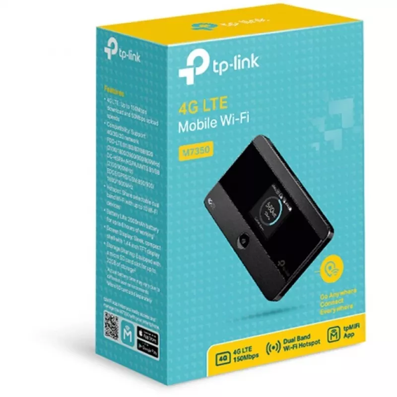 TP-Link M7350 Czarny mobilny router 4G LTE