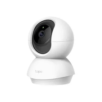 TP-Link Tapo C200 obrotowa/uchylna bezprzewodowa kamera monitorująca, 1080p Full HD, obrót 360°, uchylenie 114°, tryb nocny, dwukierunkowe audio, gniazdo microSD, współpraca z Alexa i Google Assistant, biała