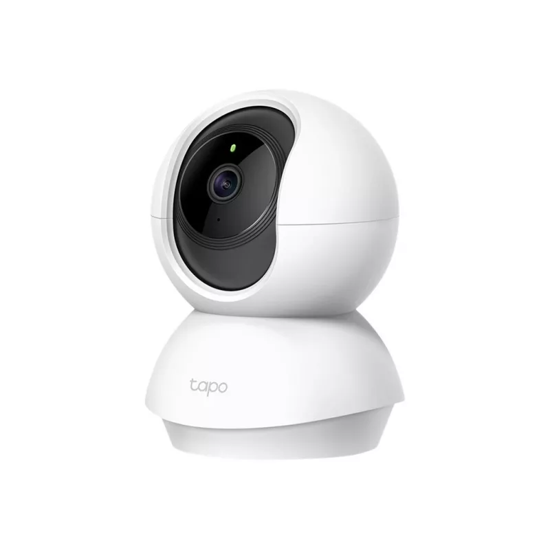 TP-Link Tapo C200 obrotowa/uchylna bezprzewodowa kamera monitorująca, 1080p Full HD, obrót 360°, uchylenie 114°, tryb nocny, dwukierunkowe audio, gniazdo microSD, współpraca z Alexa i Google Assistant, biała