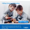 TP-Link Tapo C200C kamera Wi-Fi do monitoringu z obrotem i pochyleniem - 1080p Full HD, zakres poziomy 360°, dwukierunkowe audio, noktowizja do 9m, MicroSD do 256GB, biała