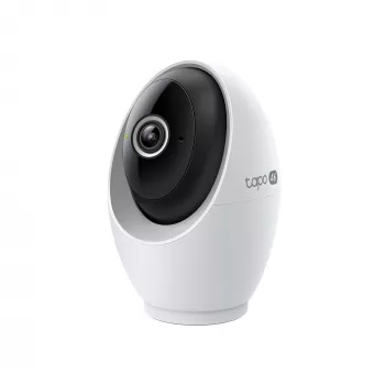 TP-LINK Tapo C260 V1 4K UHD obrotowa kamera Wi-Fi z funkcją Pan/Tilt, 8MP, kolorowa nocna wizja, dwukierunkowe audio, dwuzakresowa, microSD do 256GB, współpracuje z Alexa i Google Assistant