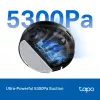 TP-Link Tapo RV20 Max Plus Robot Odkurzacz i Mop z Auto-Empty Dock, Nawigacja LiDAR, 4200 Pa Ssania, Bateria 2600 mAh, Wi-Fi, Alexa i Google Assistant