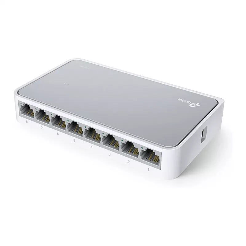 TP-Link TL-SF1008D V12.4 8-Portowy Przełącznik Biurkowy Fast Ethernet 10/100Mbps