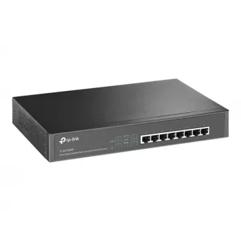 TP-Link TL-SG1008MP Niezarządzalny przełącznik Gigabit Ethernet PoE+ (8 portów, budżet 126 W, czarny)