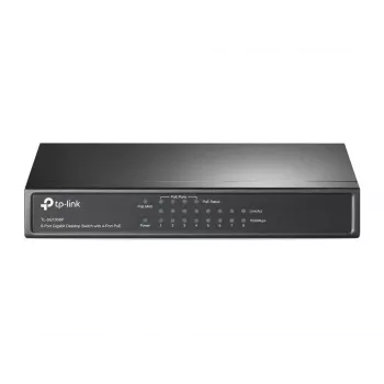 TP-Link TL-SG1008P 8-portowy Gigabitowy Desktopowy Switch PoE+, 4 porty PoE, budżet 64W, metalowy TL-SG1008P(UN)