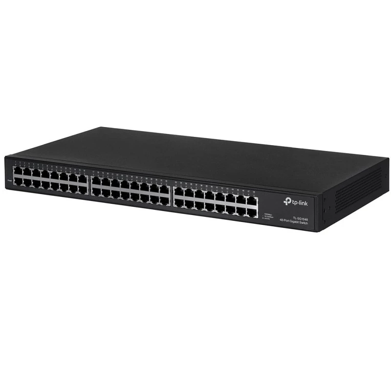 TP-LINK TL-SG1048 48-portowy przełącznik Gigabit niezarządzalny do montażu w szafie rack