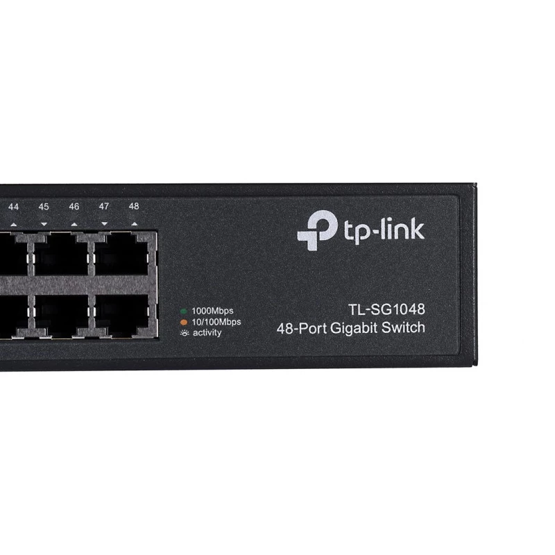 TP-LINK TL-SG1048 48-portowy przełącznik Gigabit niezarządzalny do montażu w szafie rack