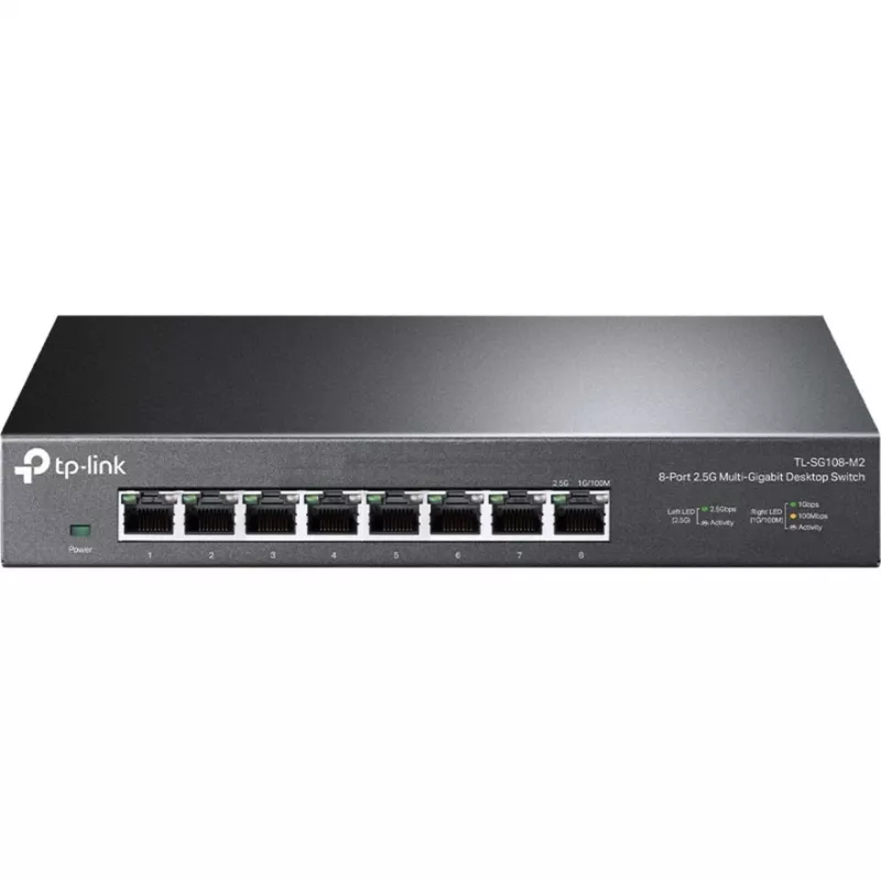 TP-Link TL-SG108-M2 V3.0 8-portowy przełącznik niezarządzalny 2.5G Multi-Gigabit