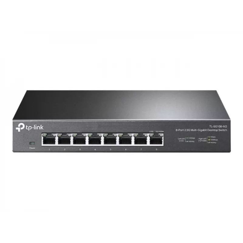TP-Link TL-SG108-M2 V3.0 8-portowy przełącznik niezarządzalny 2.5G Multi-Gigabit