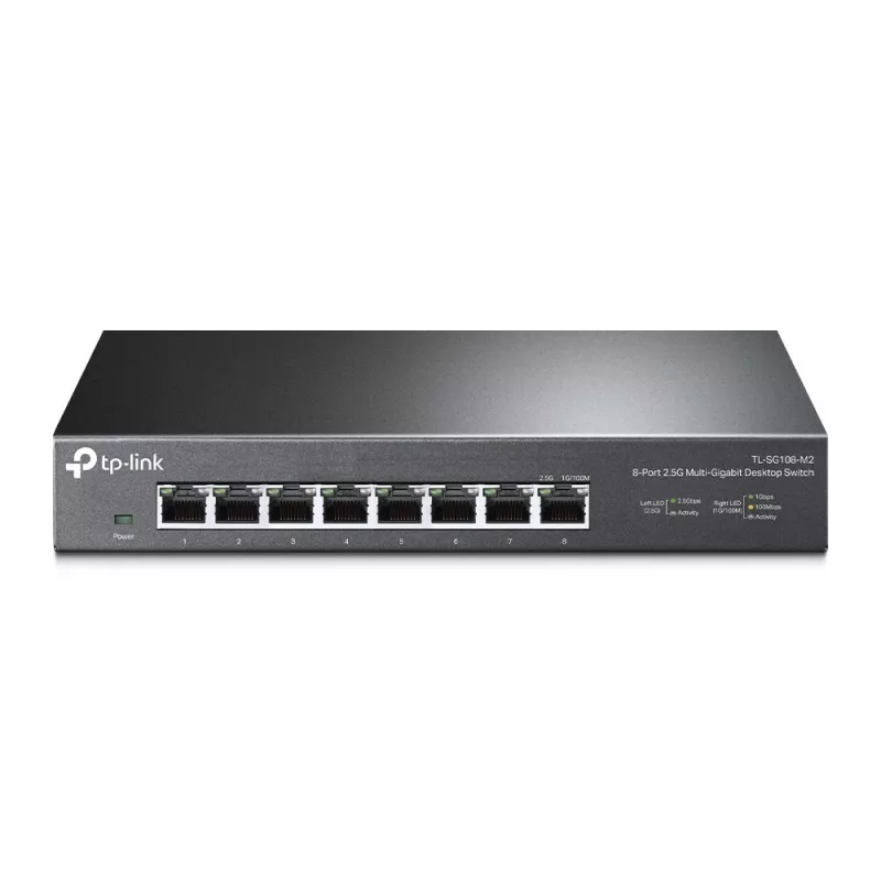 TP-Link TL-SG108-M2 V3.0 8-portowy przełącznik niezarządzalny 2.5G Multi-Gigabit