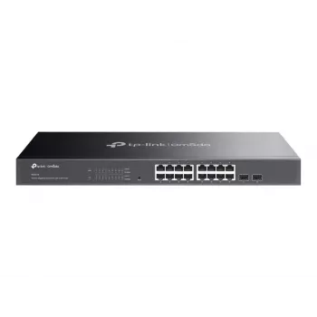 TP-LINK TL-SG2218 16-Port Gigabit L2+ Managed Switch z 2 gniazdami SFP, 150W PoE+