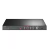 TP-Link TL-SL1218P 18-portowy przełącznik Fast Ethernet PoE+ z 2 portami Gigabit i 1 SFP