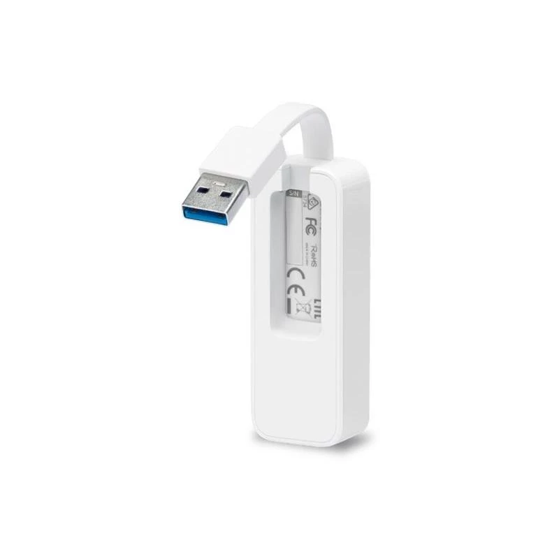 Adapter sieciowy TP-Link UE300 USB 3.0 do Gigabit Ethernet, biały UE300(UN)