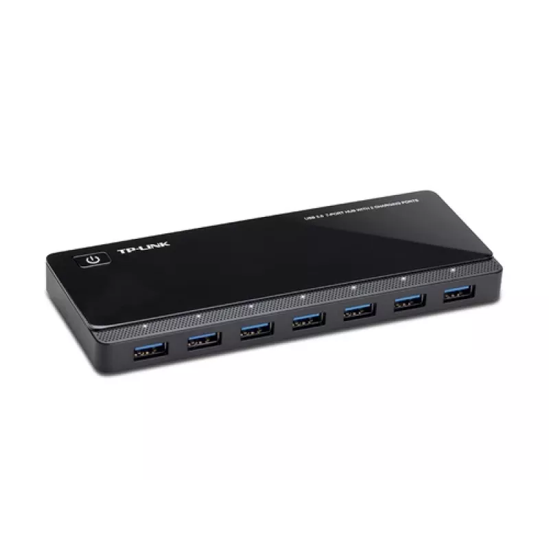 TP-LINK UH720 7-Port USB 3.0 Hub z 2 portami Smart Charging - Czarny