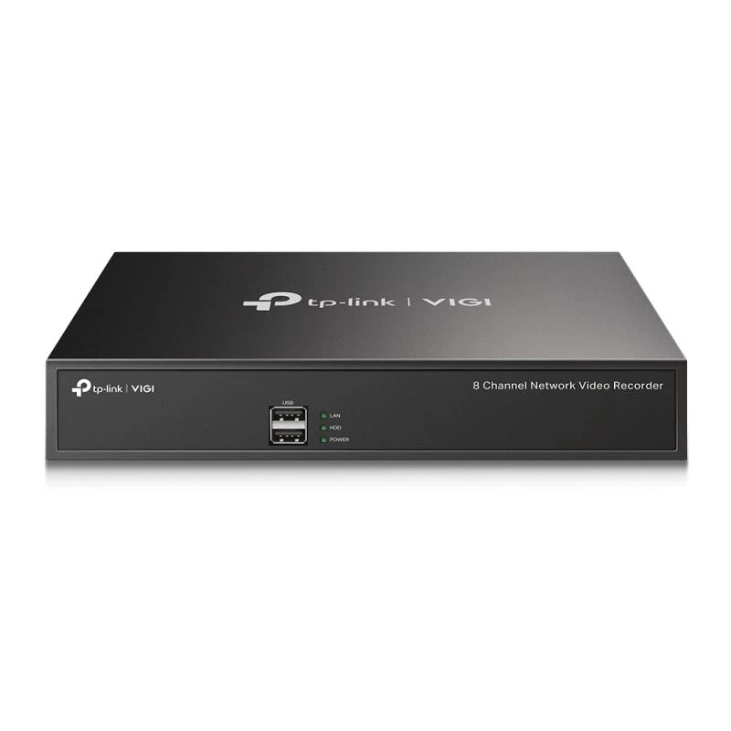 TP-Link VIGI NVR1008H 8-kanałowy rejestrator sieciowy, 5MP, H.265+, 1 SATA do 10TB, HDMI/VGA, 12V DC