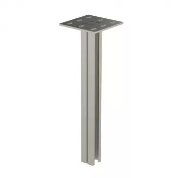 TP2-1500 HDG Ceiling Bracket - Hot-Dip Galvanized Steel Mounting Rail 1500mm