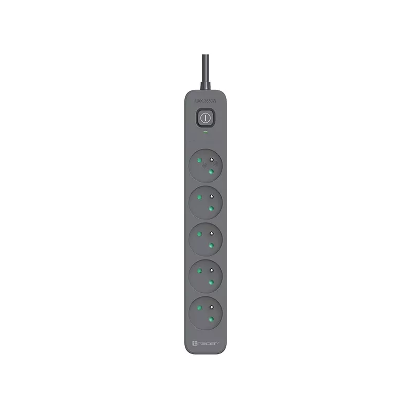 Tracer 47813 Super Line+ Graphite 1.5m (5 gniazd)