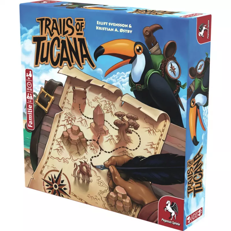 Trails of Tucana - Gra planszowa Flip & Write
