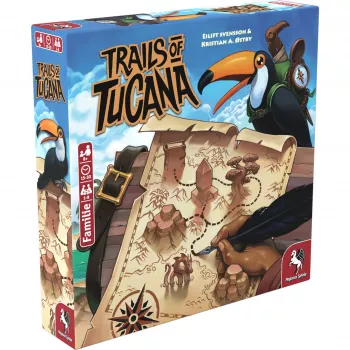 Trails of Tucana - Gra planszowa Flip & Write
