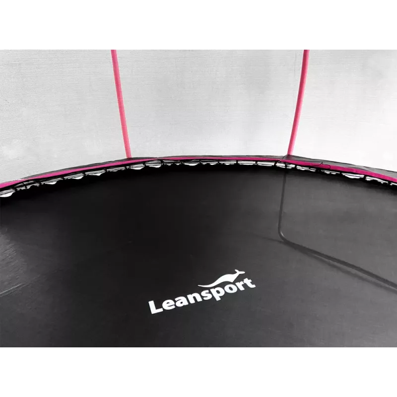 Trampolina LEAN Sport Max 12ft Black-Pink