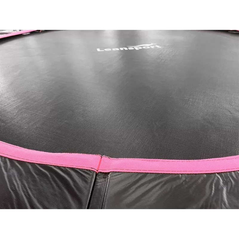Trampolina LEAN Sport Max 12ft Black-Pink