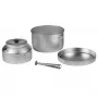 Trangia Camping Set 628 - 27 Series Small Cookset z palnikiem spirytusowym, 2 garnki 1.0L, aluminium hardanodowane