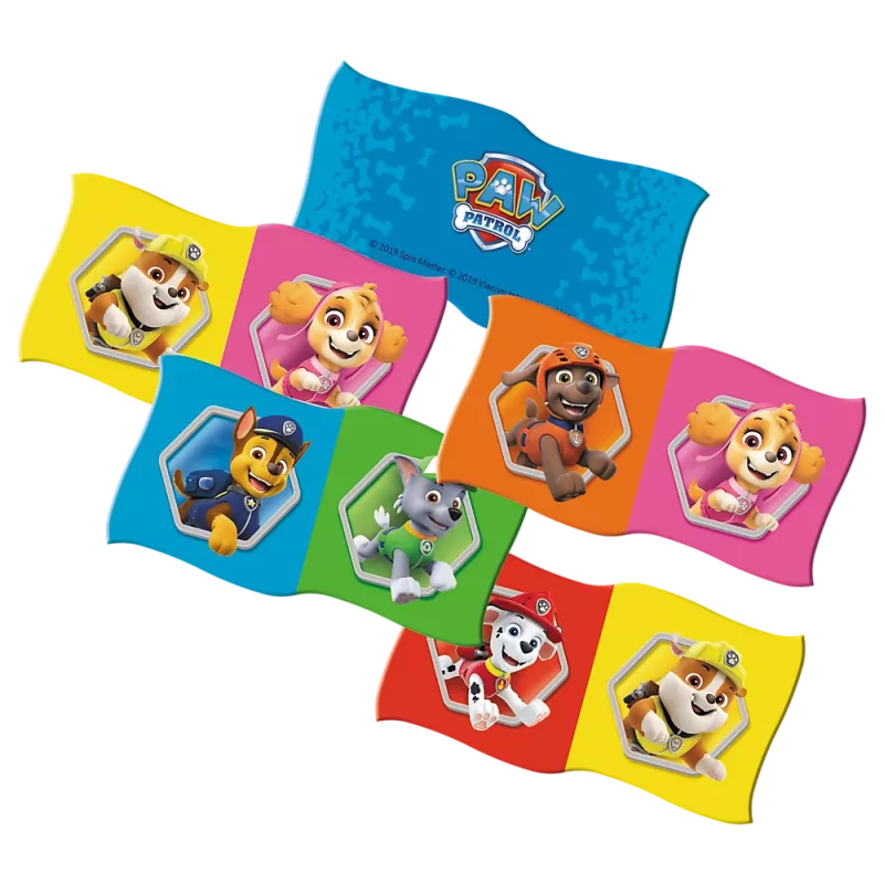 TREFL GRY Domino Paw Patrol – Gra edukacyjna dla dzieci