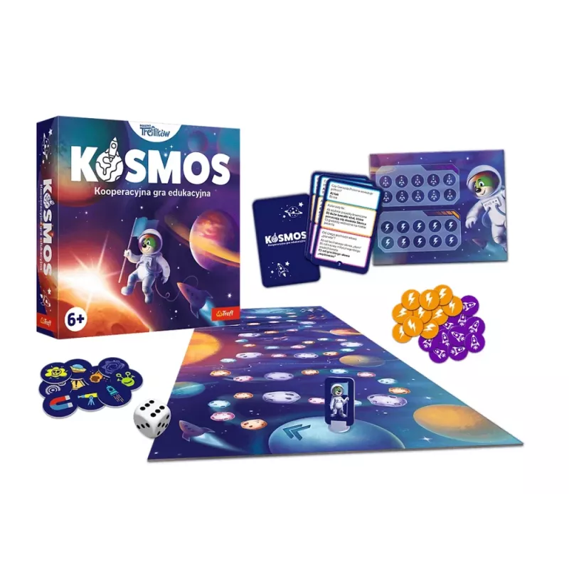TREFL GRY Gra edukacyjna: Kosmos – Rodzina Treflików Trefl 02911